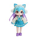 ICY Fortune Days 13cm ドール - 大学シリーズの人形、ギフト、装飾、DIY エクササイズ、コレクションに最適、女の子の人形 8+