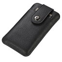 moto g52j 用スマホポーチ ベルト 薄型,YODIMDA 携帯ベルトホルダー腰収納保護袋 対応i Phone 14 Pro Max, Redmi 12C, 携帯ポーチ 腰(2)