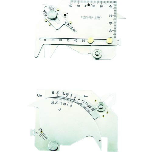 TRUSCO(トラスコ) 溶接ゲージ 国土交通省新規格適合品 TWGU-8M