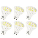 Pispoer LED電球 GU10口金、5.5W LED スポットライト(ハロゲン電球50-60W相当)、電球色2700K、高演色RA85 600LM、非調光...