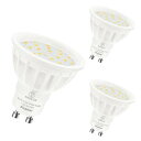 Pispoer LED電球 GU10口金、5.5W LED スポットライト(ハロゲン電球50-60W相当)、電球色2700K、高演色RA85 600LM、非調光...