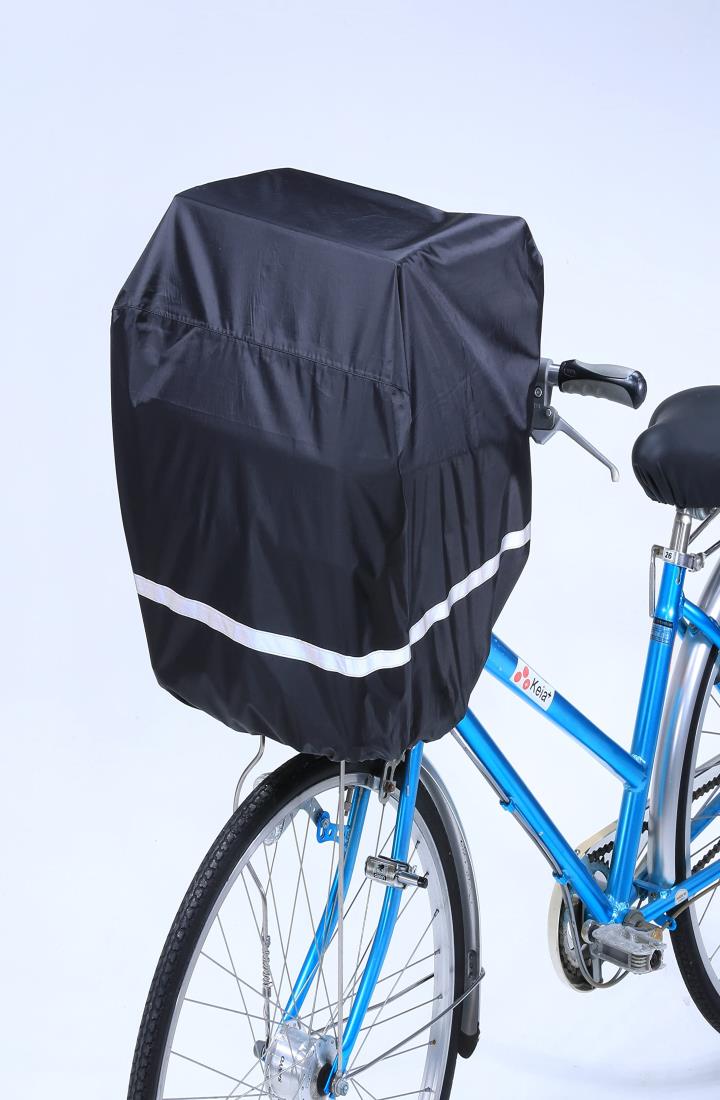 川住製作所 すっぽりカゴカバー 全周反射帯付 KW-115BK(4)