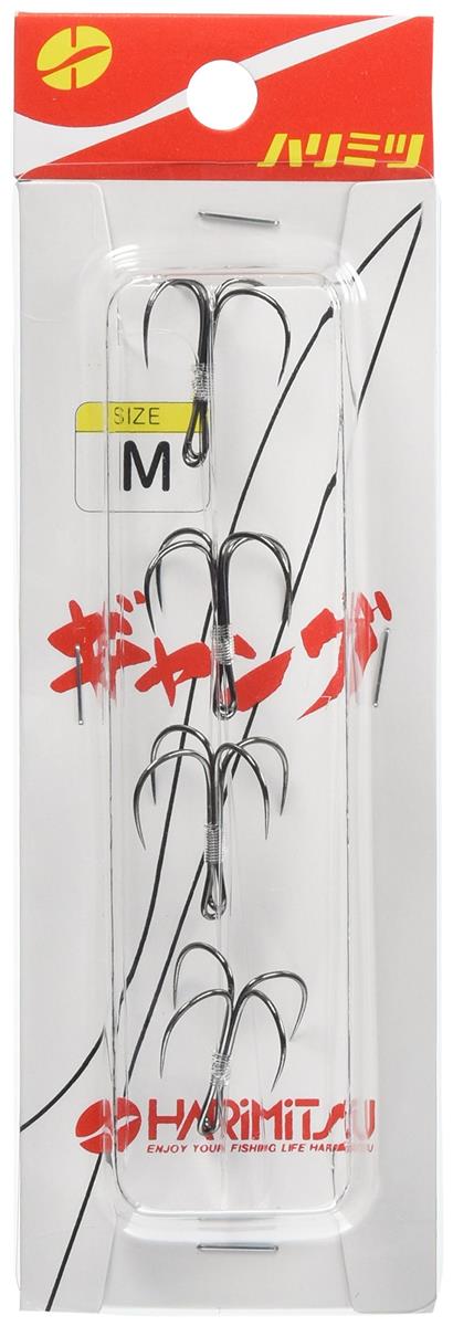 ハリミツ(ハリミツ) M ギャング仕掛 4本イカリ 釣り針