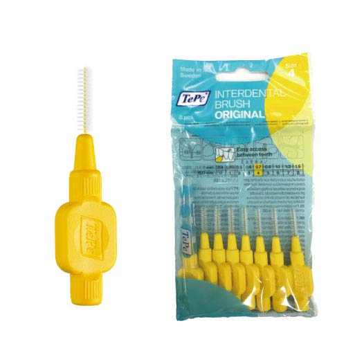 テペ 歯間ブラシ ID 8本入 イエ ロー 0.7mm 5袋