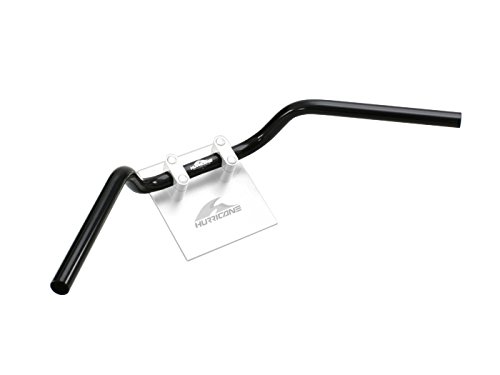 ハリケーン(HURRICANE) ハンドルバー P7/8インチ ナロー2型 ブラック HB0046B