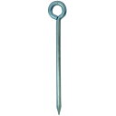 ダイドーハント(DAIDOHANT) ( ロープ止め ) ロープ止め 丸型 鉄 / ユニクロ (呼び径) 6 x (長さ) 100mm ( 100本入 ) 00044376(3)