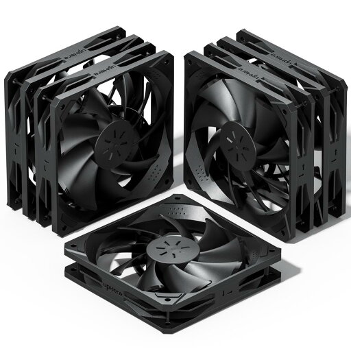 Novonest PCケースファン 120mm 静音 高性能 冷却 ファン 3ピン コネクタ 12cm ファン 薄型 5本1セット 真っ黒NK12BK3-5 Novonest PCケースファン 120mm 静音 高性能 冷却 ファン 3ピン コネクタ 12cm ファン 薄型 5本1セット 真っ黒NK12BK3-5