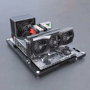 CRBUKESI DIY PC ケース ホルダー 開放型 ケース 金属製です ATX MATX ITX用(2)