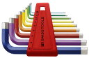 PB SWISS TOOLS PBピービー ホルダー付レインボーレンチセットパックナシ 210H-10RB