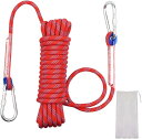 Wlikn 多用途ロープ 10mm 耐荷重2100kg 10M/20M/30M 防水 頑丈 洗濯 補助 テント 園芸 アウトドア キャンプ用 防災 強風対策 収...