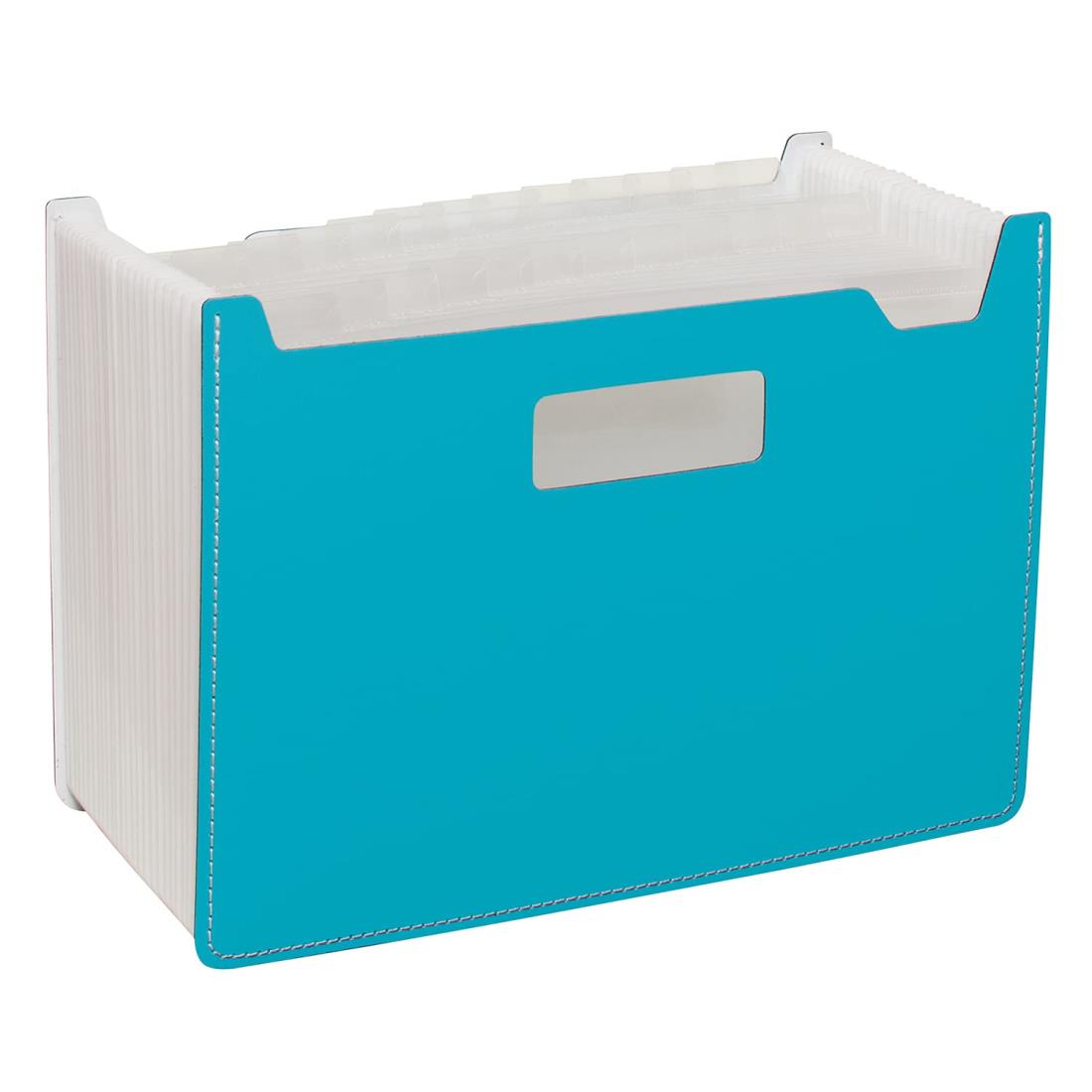 セキセイ パピエリ ドキュメントスタンド ワイド 25P ブルー FB-2382