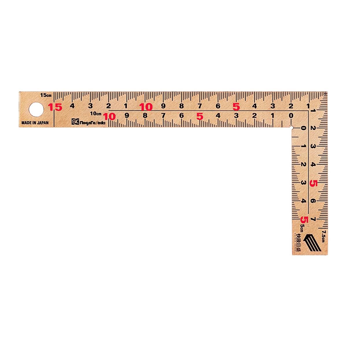新潟精機(Niigataseiki) SK 曲尺 金鷲 厚手広巾 15cm PGMT-15CKD