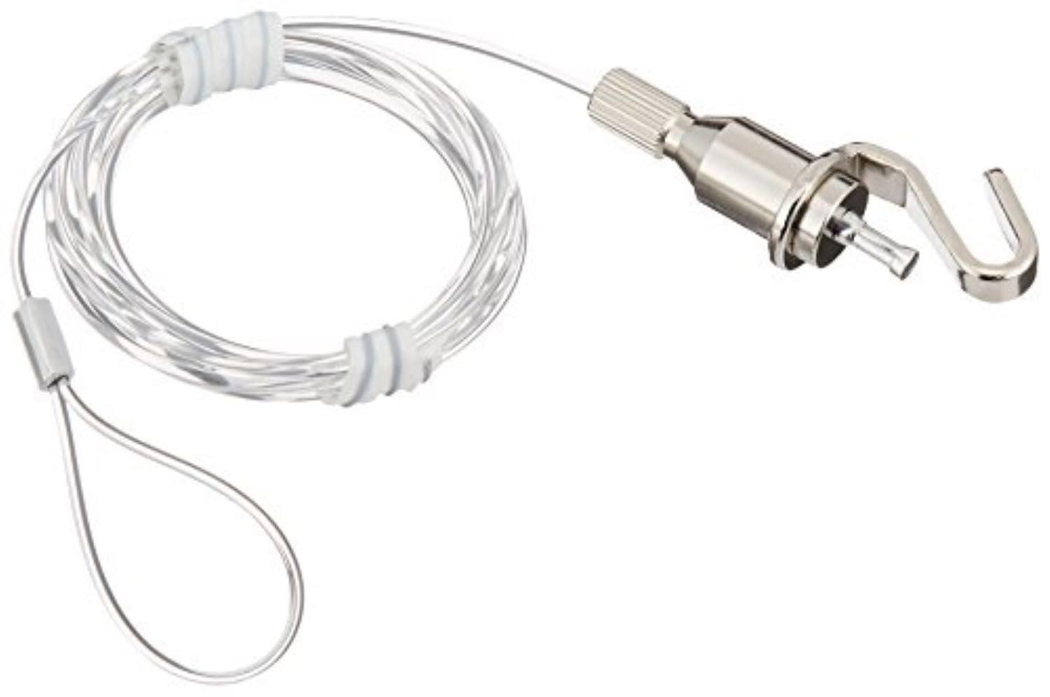 福井金属工芸(Fukuikinzokukogei) テグス自在 ナイロンテグス長さ150 吊下げフック ポスター 額縁 絵画 壁掛け展示 F-0882