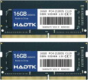 ノートPC用メモリ PC4-21300(DDR4-2666) SODIMM 32GB(16GB x2枚組) 1.2V 260ピン Non-ECC メモリ増設 m...