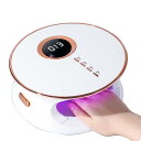 Sun&Beam Nails 硬化用ライト 168W LED & UV ネイルドライヤー ネイルライト 自動感知センサー 全ジェル対応 手足両用 四階段タイマー...