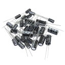 Ren He 電解コンデンサ 0.22-470uF 電解コンデンサキット 12種類 120個入り アルミ電解コンデンサー 16V/25V/50V 電子部品セット(2)