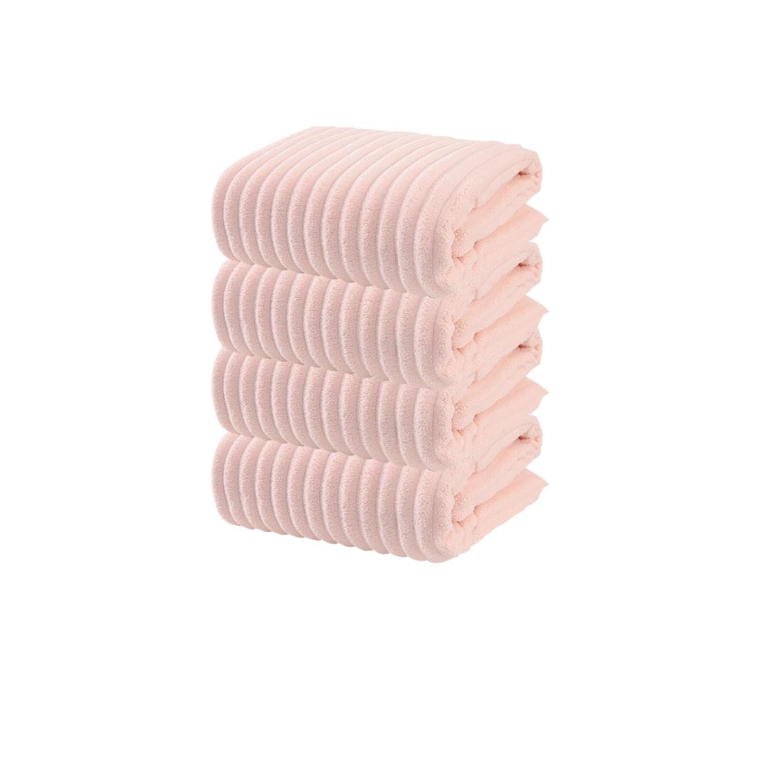 【TooTooLong 超吸水バスタオル、キャンディー絨、70x140cm】バスタオル 大判 4色4枚セット、速乾性、..