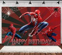 Zeroire誕生日の背景 お誕生日おめでとう装飾 飾り付け 誕生日 派对写真背景 Happy Birthday パーティー タペストリー 誕生日 デコレーション 子 (レッド)