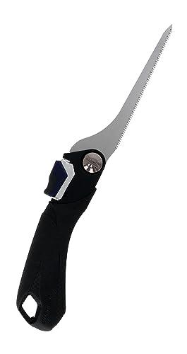 高儀(Takagi) シャークソー 替刃式 コンパクト 折込鋸 引廻し用 125mm 日本製 のこぎり ノコギリ 折込のこぎり 片刃 防サビ 永切 木材 ベニヤ...