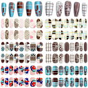Sun&Beam Nails ネイルシール ジェルネイルシール 手用 貼るだけ 人気 かわいい おしゃれ デザイン ネイル シール フルカバー 付け爪 セルフネ...