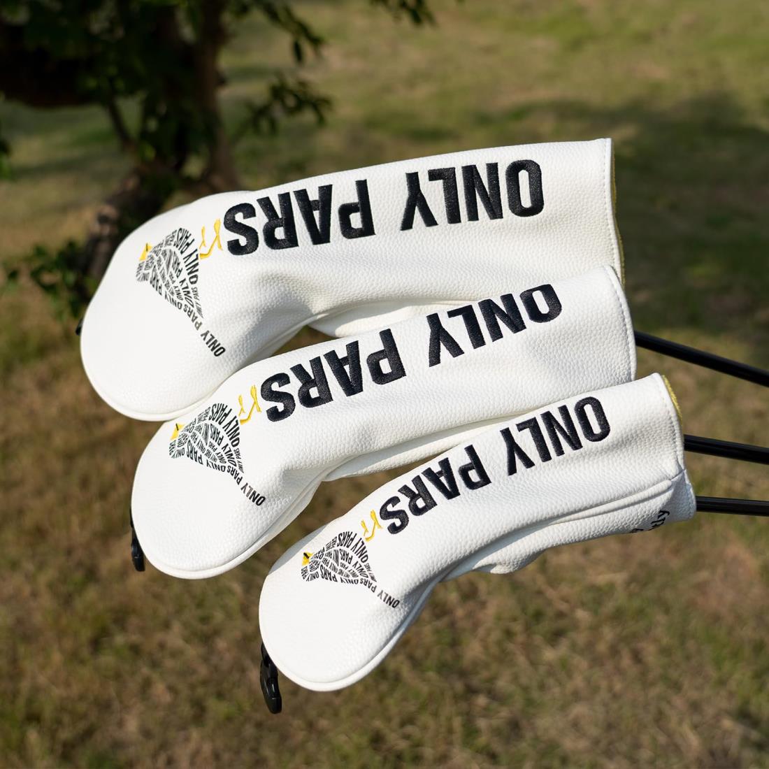 CRAFTS M AN(クラフトマン) ゴルフヘッドカバー 3点セット(1FUT) ゴルフウッドカバーセット ゴルフドライバーカバー フェアウェイウッド ユーテ...