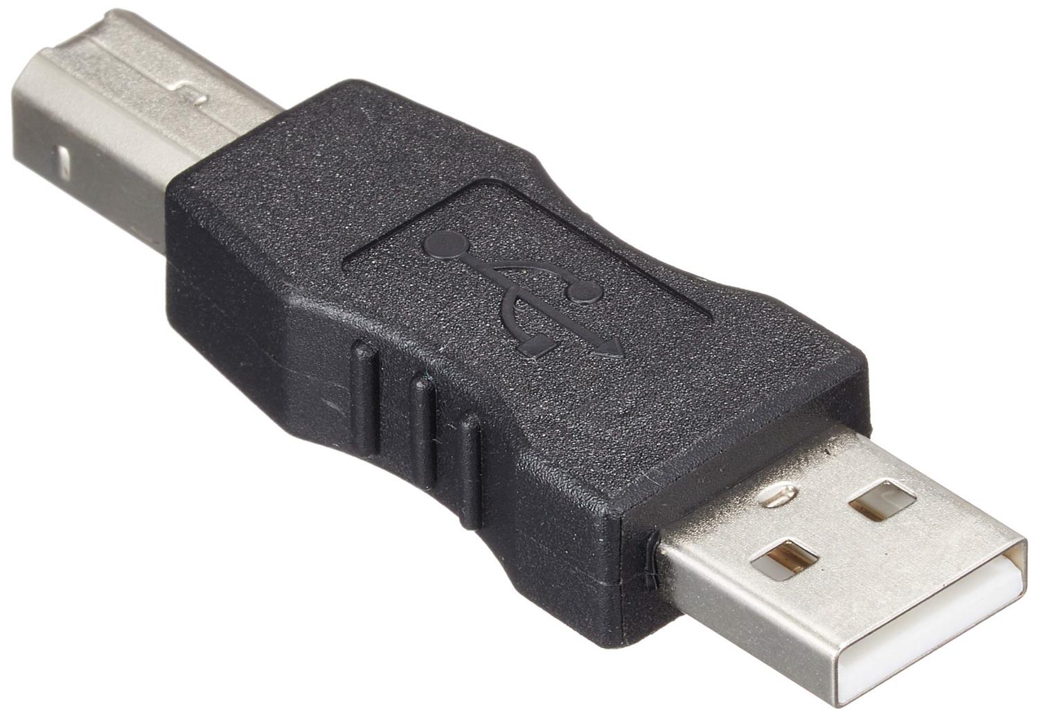 エスエスエーサービス USB B変換コネクタ (Aオス/Bオス)