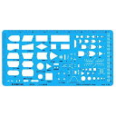 ステッドラー(STAEDTLER) テンプレート マイコン設計定規 1枚 976 25