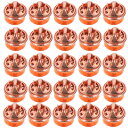 Lurrose 蝶タック ピンバッジ金具と針セット 留め具 金具 針台 10mm 蝶タック バタフライ型留め具 50個セット バタフライ型クラッチ 土台の広い針...