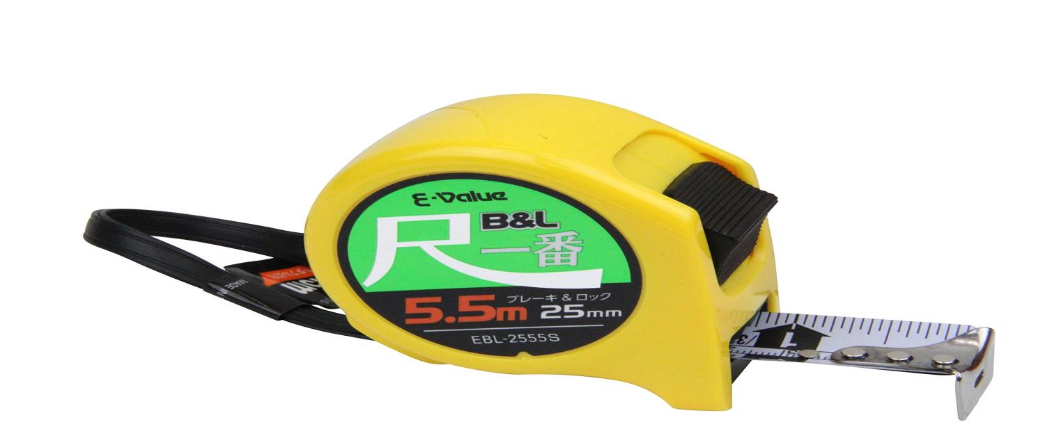 イーバリュー(E-Value) コンベックス 尺相当目盛 B＆L EBL-2555S 5.5m 25mm幅