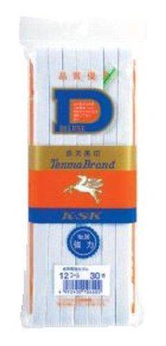 川村製紐 金天馬 赤天馬強力平ゴム 30m巻 12コール(11mm) kw10640 白