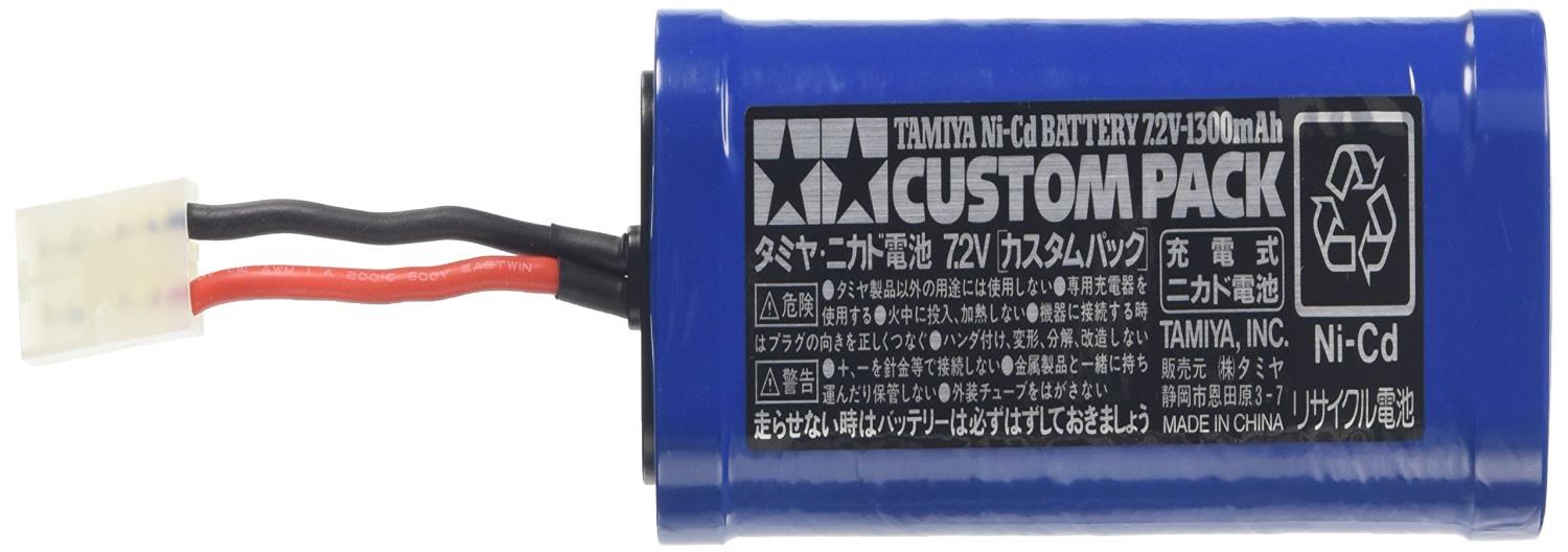 タミヤ(TAMIYA) タミヤ ニカドバッテリー 7.2V カスタムパック 55085