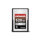 PERGEAR CFexpress Type Aメモリーカード 520GB プロフェッショナル タイプ A 最大 880MB/秒の読み取り速度 & 900MB/秒の書き込み速度 4K 120P、8K 30P 録画対応 5年間の 新旧在庫の切り替え