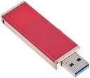 バッファロー BUFFALO 女性向け キャップレスデザイン USB3.0用 USBメモリー 32GB グロスピンク RUF3-JW32G-GP
