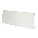 プラス カード立て アクリル L型 W300×D50×H105mm CT-100L 62-208