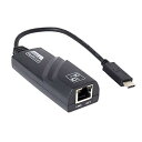 有線LANアダプター Type C 10/100/1000Mbps USB RJ45 変換 Windows/Mac OS/Vista/Switch対応 ネットワークアダプタ