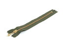 Y.K.K 玉付ファスナー 25cm 10本入 モスグリーン 3G25-566(3)