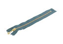 YKK Y.K.K 玉付ファスナー 20cm 10本入 フォグブルー 3G20-104(3)