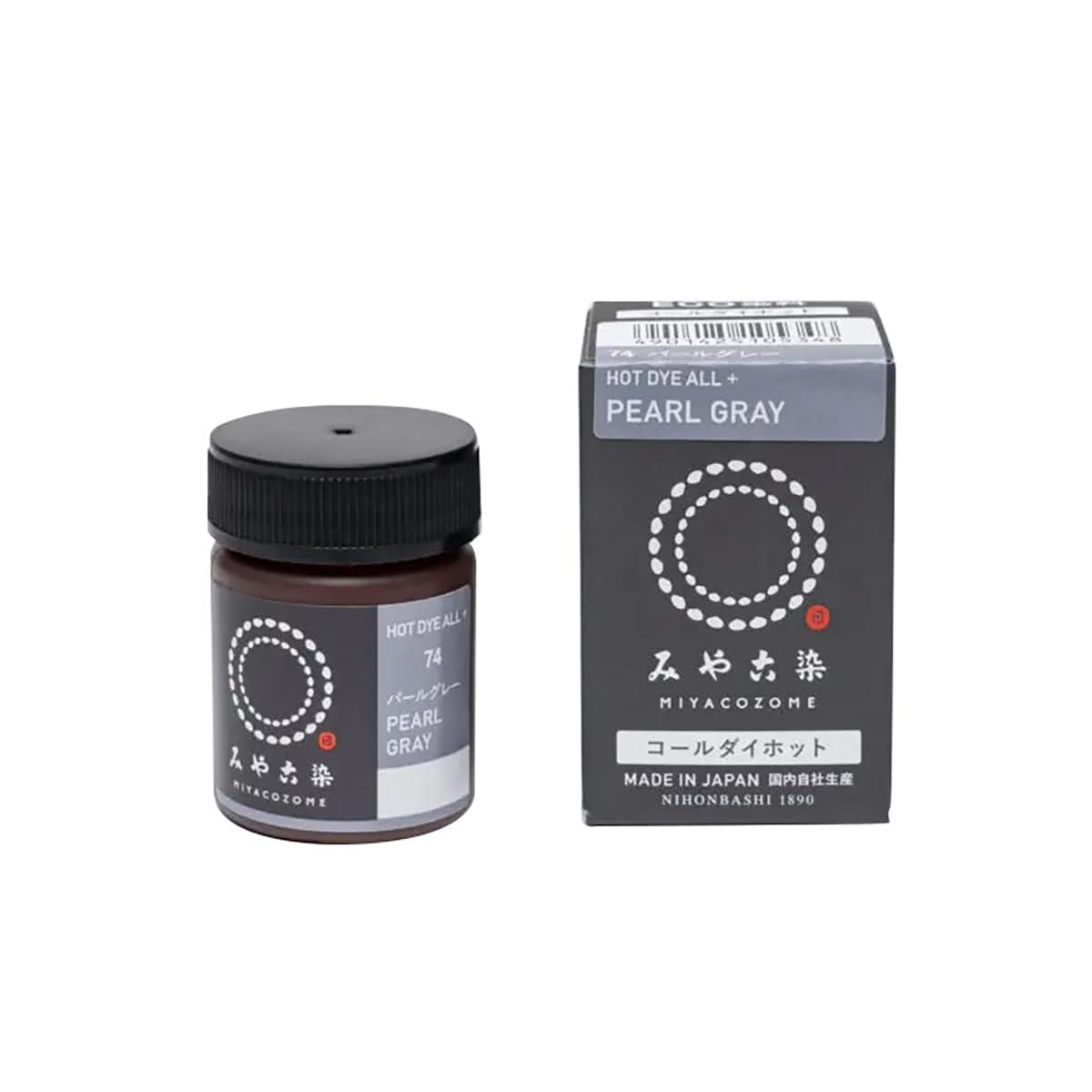 桂屋ファイングッズ(Katsuraya fine goods) みやこ染 お湯染色 コールダイホット ECO Col.74 パールグレー