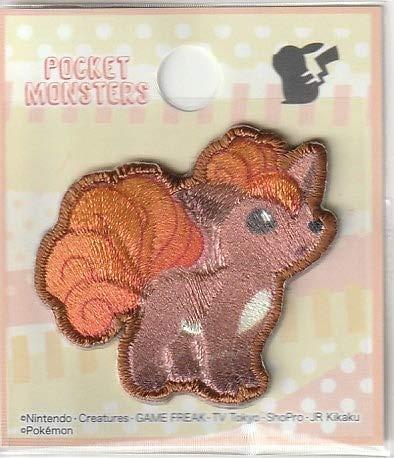 稲垣服飾 ポケットモンスター ポケモン ワッペン シール アイロン 接着 両用 ロコン POS019