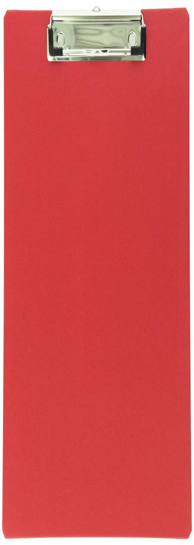 ナカバヤシ クリップボード A4 E型 バインダー レッド QB-A401-R