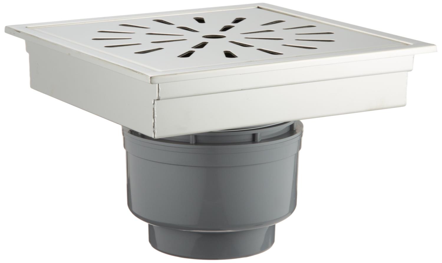 SANEI 排水ユニット 角タイル用 ワントラップ付き 呼び50・75VUパイプ用 H902-200