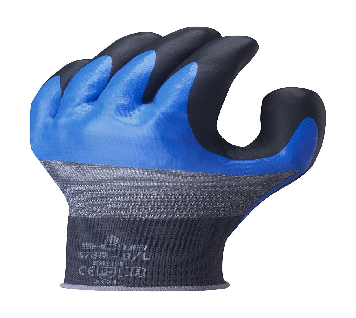 ショーワグローブ(Showaglove) No.376 HOLD(ホールド)オイル&ナックル Lサイズ 1双