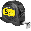 Firecore 巻尺 メジャー 巻き尺 両面目盛 5m メジャー スケール ナイロンコーティング 定規 測定器 長さ 測定 距離測定器 測定器 目盛り 見やす...
