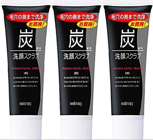 マンダム 炭洗顔スクラブ 100g (3) マンダム 炭洗顔スクラブ 100g (3)