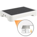 SOLEJAZZ 玄関踏み台 低踏み台 高さ7.1~10.2cm 乗り降り 滑り止め 段差解消 補助 介助 玄関 車 ベッド 足置き 病院 洗面所 浴室 キッチ...