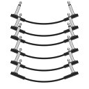 Donner 15cm パッチケーブル ギターエフェクター用 ブラック (6本)(2)