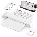 HPRT A4モバイルプリンター MT866 セット サーマル プリンタ 小型 ミニ ポータブル モノクロ インクレス コンパクト ビジネス アウトドア ホーム