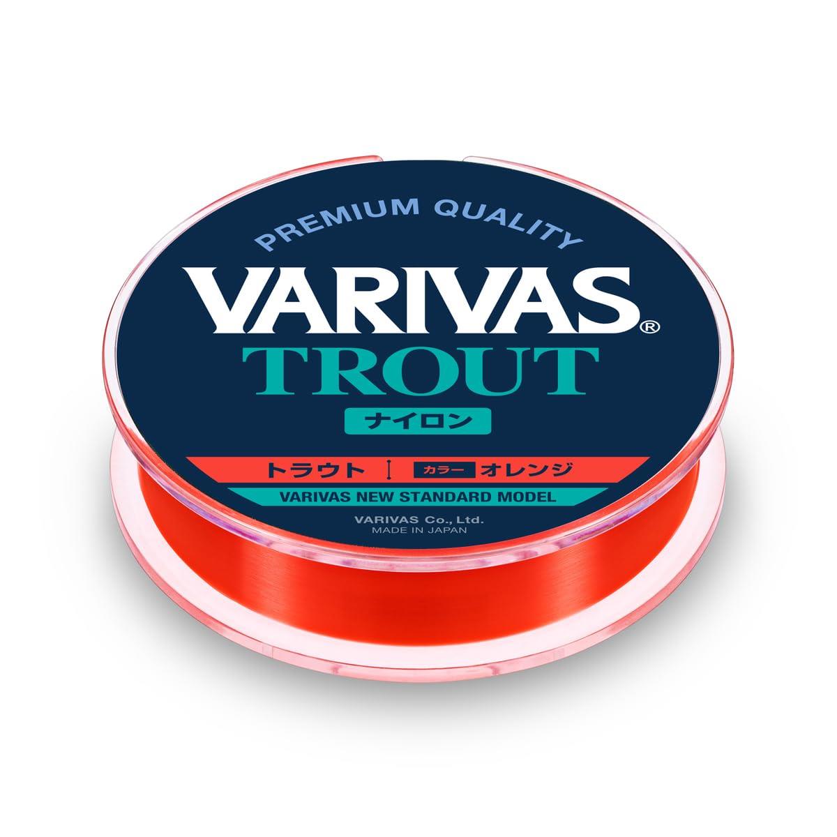 バリバス(VARIVAS) VARIVAS トラウト ナイロン 100m オレンジ 4lb (1号)