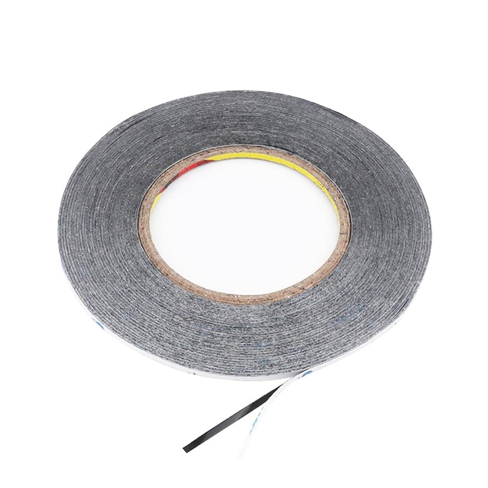 LOYELEY 両面接着テープ 幅 2mm*50m 3M両面テープ 粘着テープ 両面粘着テープ 極薄両面テープ 強力粘着..