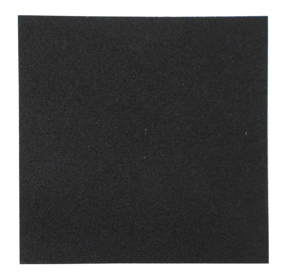 和気産業 スポンジゴム粘着付 黒 5X100X100mm 緩衝材 クッション材 傷防止 SPN-02